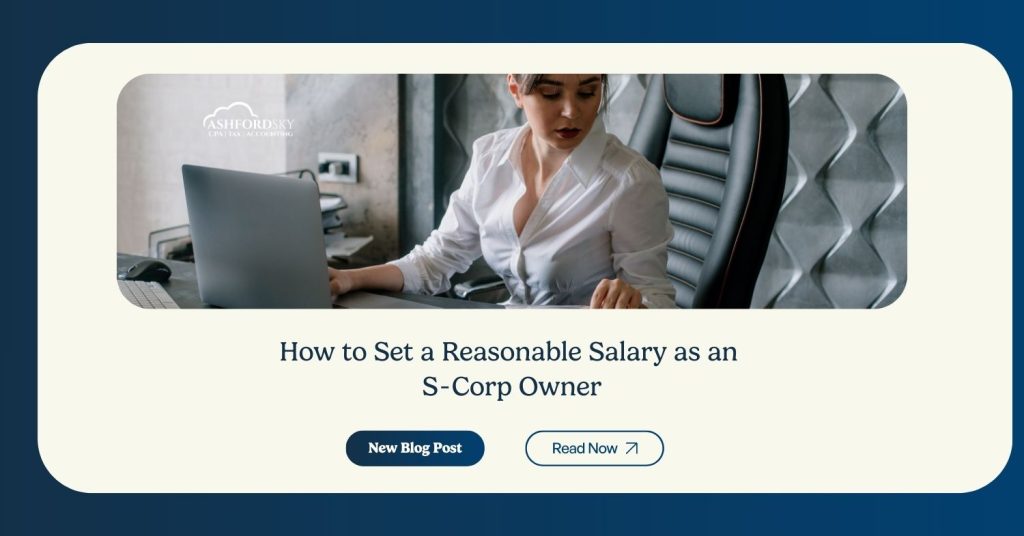 S Corp Reasonable salary