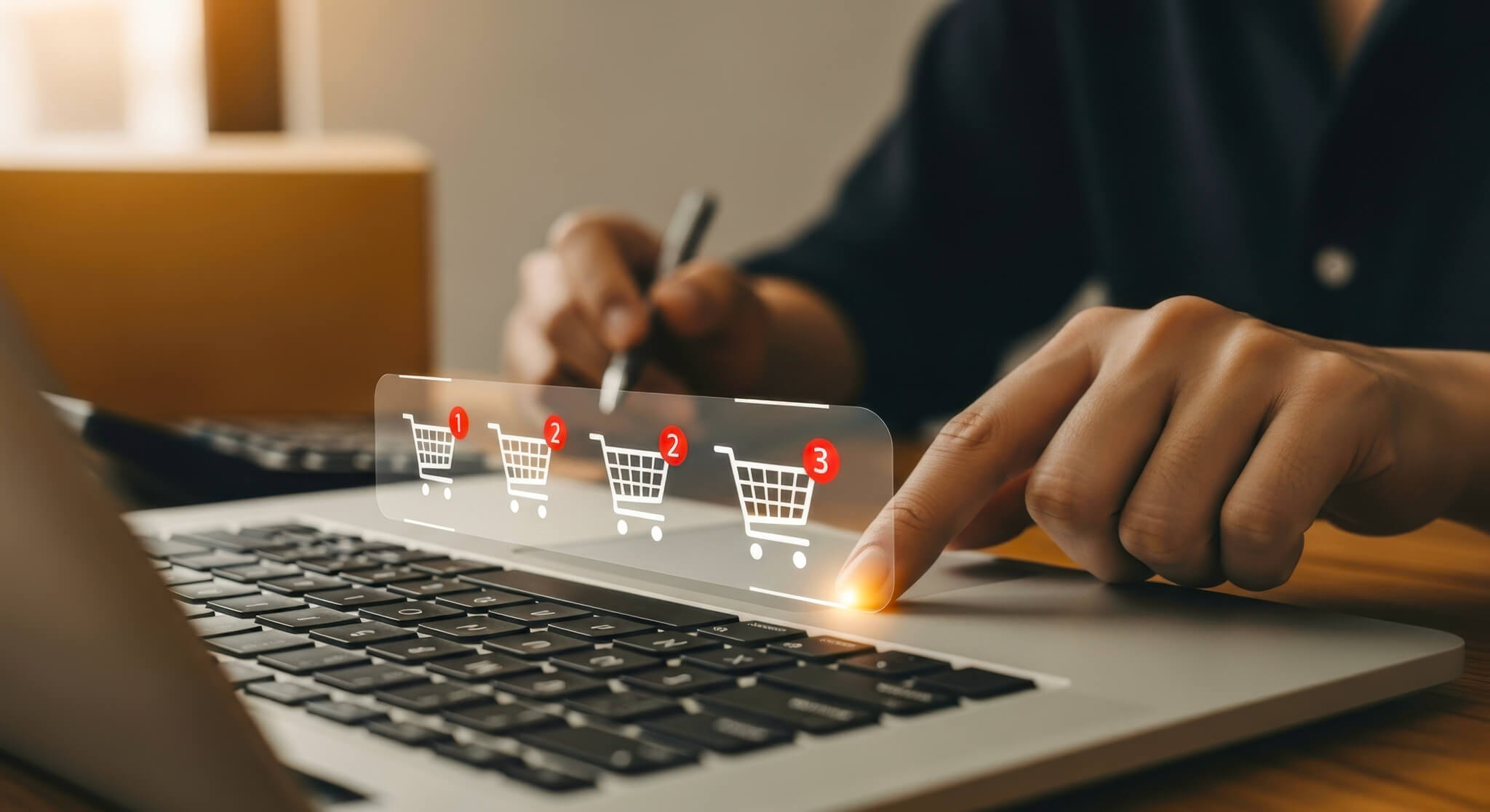 E-commerce online shopping illustration