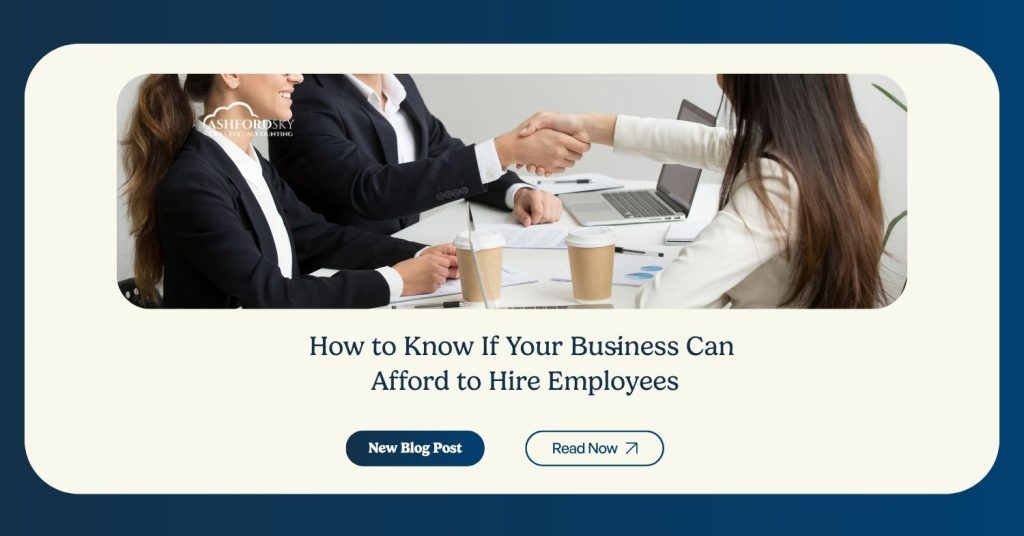 Business Can Afford to Hire Employees
