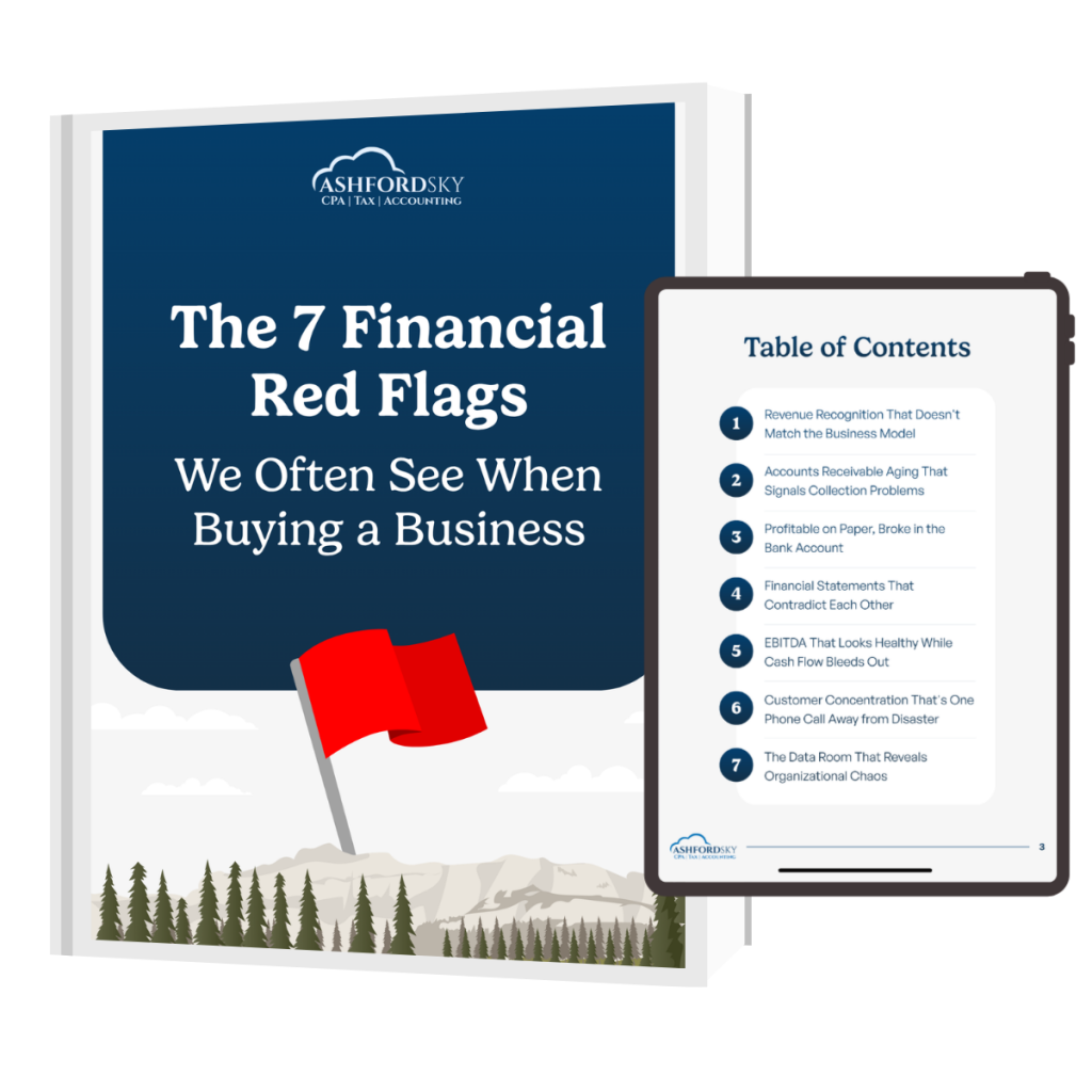 Red Flag Financials When Buying a Business